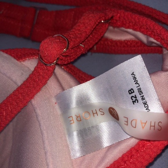 Coral scalloped swim set - Picture 7 of 8